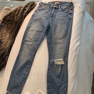 Low waisted MOTHER jeans